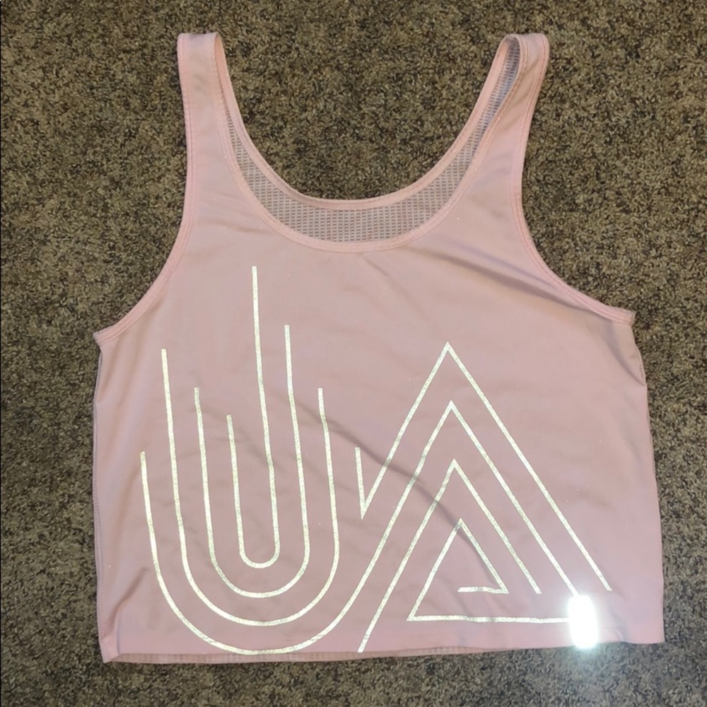Women’s Pink Under Amour Tank Top